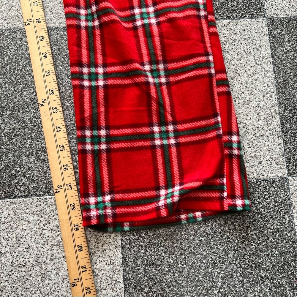 Wondershop Women's Red Plaid Lounge Pajama Pants- Size M - Picture 3 of 9